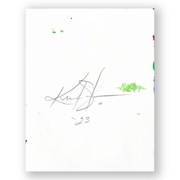 Original Small Floral Painting - Blooming Magic 149 - Picture 3 of 6